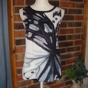 Apt 9 Sleeveless Keyhole Back Top XS